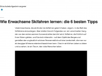skischuledorfgastein-angerer.at Webseite Vorschau