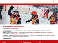 ski-alpinschule.at Webseite Vorschau