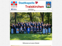 stadtkapelle-traiskirchen.at Webseite Vorschau