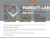 nerlich-parkettland.de Webseite Vorschau