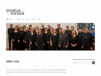 modus-novus.de Webseite Vorschau