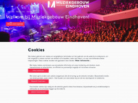 muziekgebouweindhoven.nl Webseite Vorschau