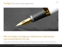 textgut.ch Webseite Vorschau