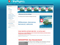 swiss-haflinger.ch Webseite Vorschau