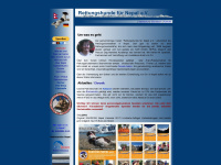 rettungshunde-nepal.de Webseite Vorschau