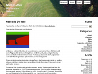 noseland.ch Webseite Vorschau