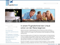 flughafenhotel.net Webseite Vorschau