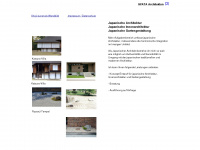 japanische-architektur.de Webseite Vorschau
