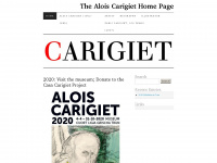 carigiet.net Webseite Vorschau