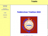 triathlon-bgl.de Webseite Vorschau