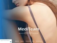 mediteam.ch Webseite Vorschau