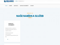 relimex.cz Webseite Vorschau