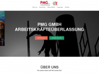 pmg-personal.at Webseite Vorschau