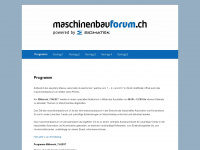 maschinenbauforum.ch Webseite Vorschau
