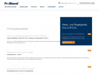prominent.ch Webseite Vorschau