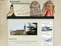 basilika-marienweiher.de Webseite Vorschau