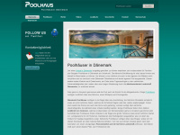 daenemark-poolhaeuser.de Webseite Vorschau