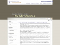 evkirche-bad-schmiedeberg.de Webseite Vorschau