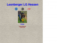 leonbergerhunde-hessen.de Webseite Vorschau