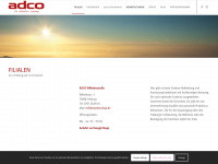 adco-fr.de Webseite Vorschau