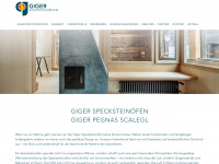 giger-sa.ch Webseite Vorschau