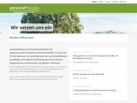 personalthurgau.ch Webseite Vorschau