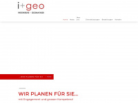 iundgeo.ch Webseite Vorschau