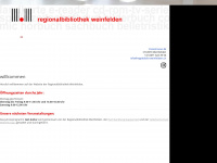 regiobiblio-weinfelden.ch Webseite Vorschau