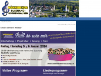 maennerchor-bussnang.ch Webseite Vorschau