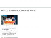 ihf.ch Webseite Vorschau