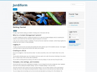 jordiform.ch Webseite Vorschau
