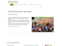 schule-warth-weiningen.ch Webseite Vorschau