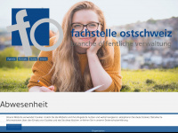 v-ost.ch Webseite Vorschau