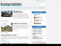 kreuzlinger-nachrichten.ch Webseite Vorschau