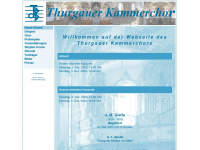 thurgauerkammerchor.ch Webseite Vorschau