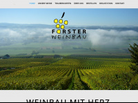 forster-weinbau.ch Webseite Vorschau