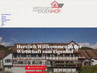 eigenhof.ch Webseite Vorschau