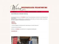 weinkeller-felsenburg.ch Webseite Vorschau