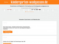 kindergarten-wadgassen.de Webseite Vorschau