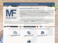 mf-multimedia.de Webseite Vorschau