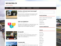 ms-racing.ch Webseite Vorschau