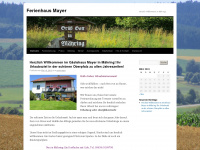 ferienhaus-mayer.de Webseite Vorschau
