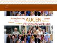 aucen.ac.at Webseite Vorschau