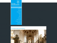 dillinger-basilikakonzerte.de Webseite Vorschau