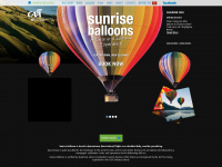 ballooningnz.com Webseite Vorschau