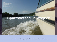 sportbootschule-wagner.de Webseite Vorschau