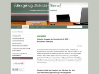uebergangschuleberuf.de Webseite Vorschau