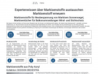 markisenstoffe.eu Webseite Vorschau