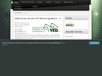 vfd-mg.de Webseite Vorschau