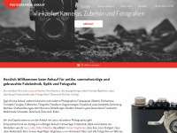 photographica-ankauf.de Webseite Vorschau